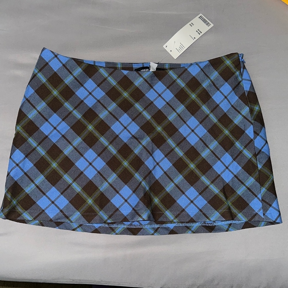 urban outfitters plaid mini skirt | NWT